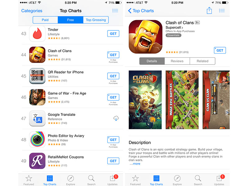 Apple Re Labels Free Download Button With Get On Ios App Store Biz Tech Franchise Herald