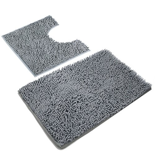 Top 5 Best bath rug set dark grey to Purchase (Review) 2017 : Product ...